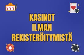 Kolikkopelit Ilman Rekisteröitymistä – Pelaa Ilman Huolia